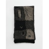 【OUR LEGACY(アワーレガシー)】Past Scarf/Black Destructive Gingham