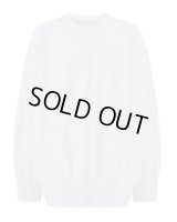 【HED MAYNER×Reebok(ヘドメイナー×リーボック)】CREWNECK SWEATER/ GREY