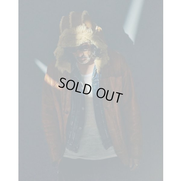 画像6: 【GOOD KARMA DEVELOPMENT(グッドカルマディベロップメント)】MOUTON BOMBER CAP"MOORE"/CAMEL