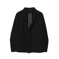 【IRENISA(イレニサ)】MODIFIED SHAWL COLLAR JACKET/ BLACK