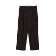 画像1: 【IRENISA(イレニサ)】TWO TUCKS WIDE TROUSERS/ BURGUNDY (1)