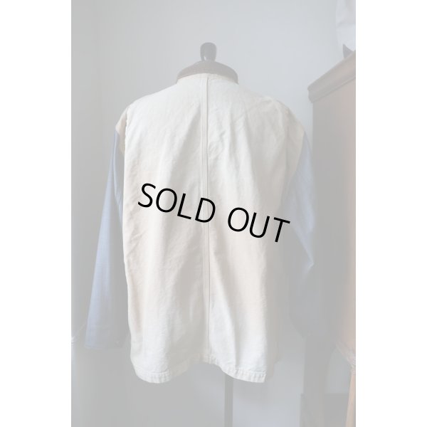 画像6: 【KHOKI(コッキ)】Vintage-effect work coat/Beige