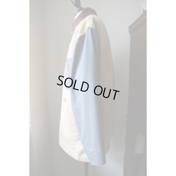 画像5: 【KHOKI(コッキ)】Vintage-effect work coat/Beige