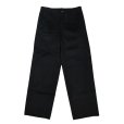 画像1: 【seya.(セヤ)】DOUBLE FACE CHRIS PANTS/  BLACK (1)