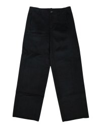 【seya.(セヤ)】DOUBLE FACE CHRIS PANTS/  BLACK