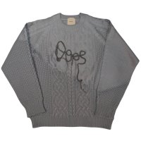 【Kota Gushiken(コウタグシケン)】Crushed ‘Oops’ Aran/ Light Gray