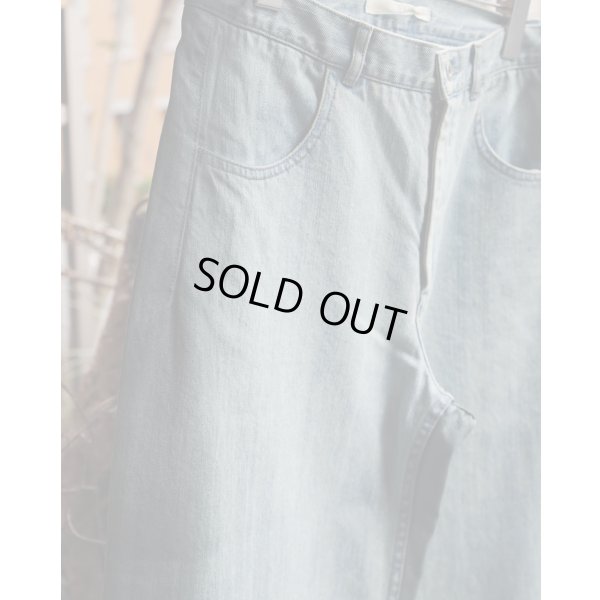 画像5: 【seya.(セヤ)】TOFU BROTHER JEANS/ HAND SPRAY DENIM/ FADED INDIGO