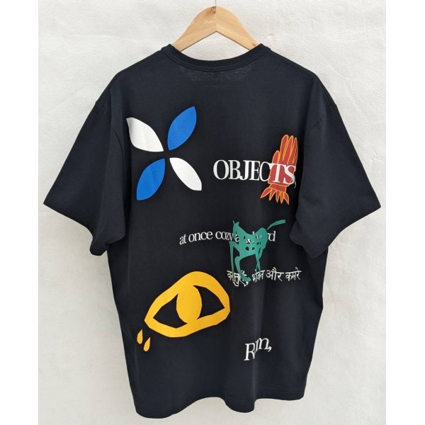 画像2: 【KHOKI(コッキ)】Multi-print T-shirt/Black