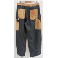 画像2: 【KHOKI(コッキ】Vintage-effect work pants/Beige (2)