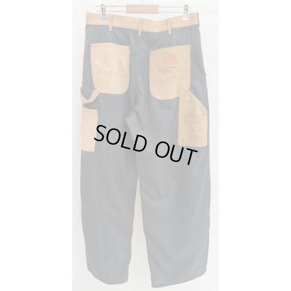 画像2: 【KHOKI(コッキ】Vintage-effect work pants/Beige
