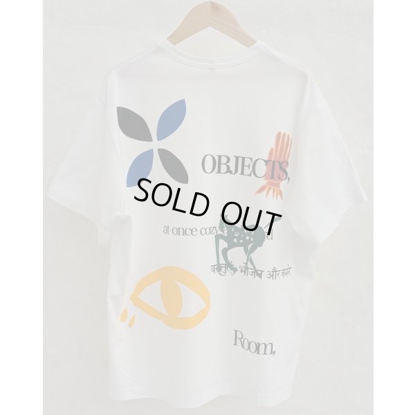 画像2: 【KHOKI(コッキ)】Multi-print T-shirt/white