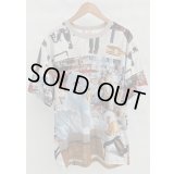 【KHOKI(コッキ)】Collage design T-shirt/White