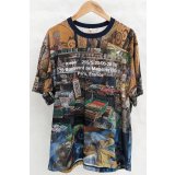 【KHOKI(コッキ)】Collage design T-shirt/Green