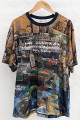 【KHOKI(コッキ)】Collage design T-shirt/Green