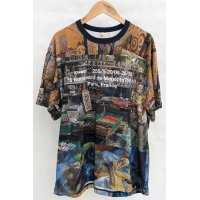 【KHOKI(コッキ)】Collage design T-shirt/Green