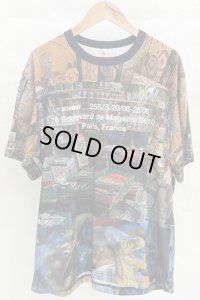 【KHOKI(コッキ)】Collage design T-shirt/Green