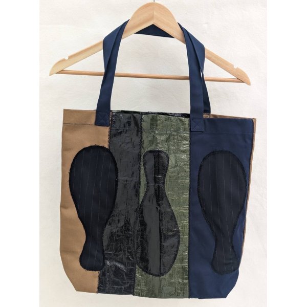 画像1: 【KHOKI(コッキ）】Souvenir tote bag/ Khaki