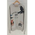 画像1: 【KHOKI(コッキ)】Multi embrodied-design sweatshirt/Oatmeal (1)