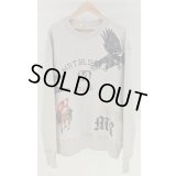 【KHOKI(コッキ)】Multi embrodied-design sweatshirt/Oatmeal