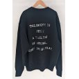 画像2: 【KHOKI(コッキ)】Multi embrodied-design sweatshirt/Black (2)