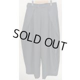 【KHOKI(コッキ】３D cutting design pants/Black