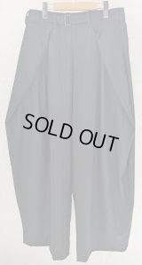【KHOKI(コッキ】３D cutting design pants/Black