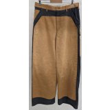 【KHOKI(コッキ】Vintage-effect work pants/Beige