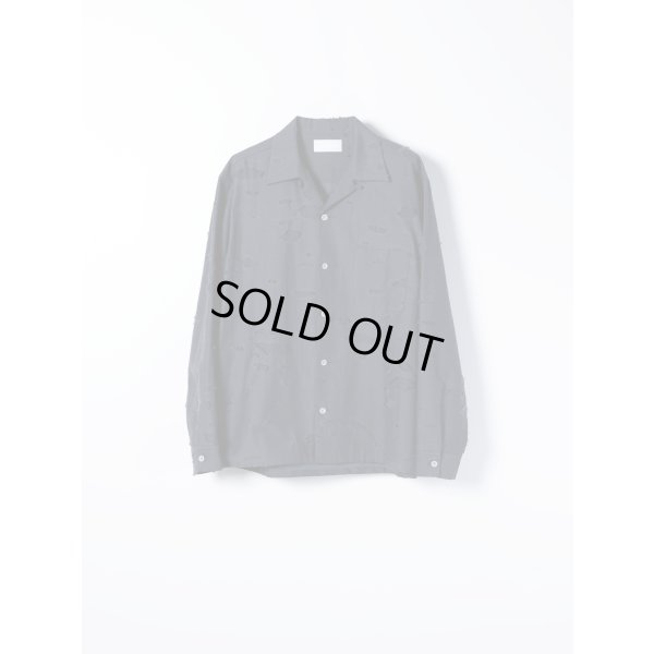 画像1: 【paratrait(パラトレイト)】PARADESTROY LS SHIRTS/BLACK