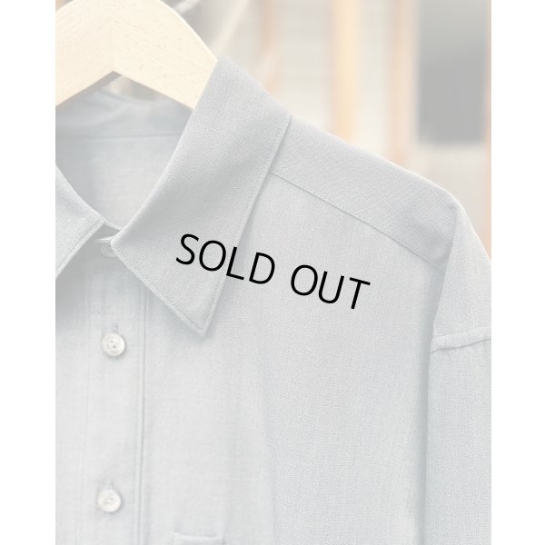 画像2: 【IRENISA(イレニサ)】MIDDLE LENGTH SHIRT/ D.GRAY
