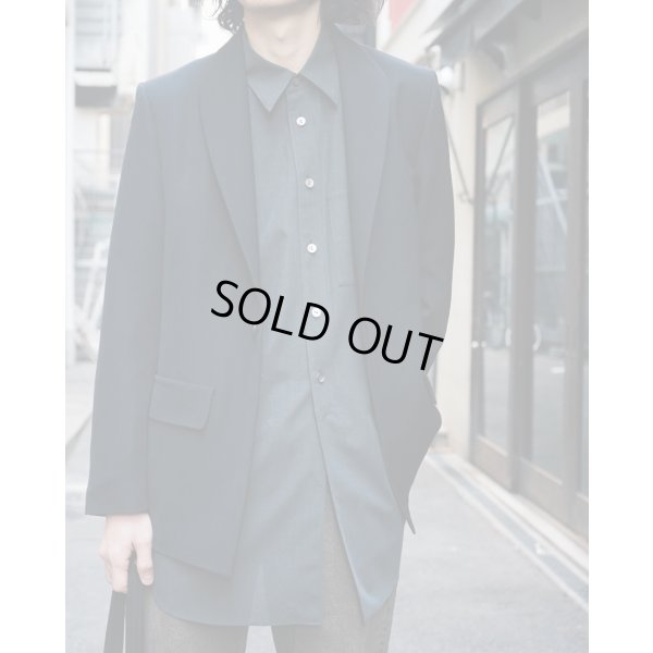 画像6: 【IRENISA(イレニサ)】MIDDLE LENGTH SHIRT/ D.GRAY