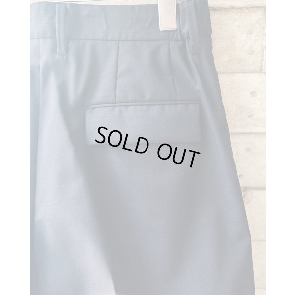 画像5: 【IRENISA(イレニサ)】TWO TUCKS WIDE TROUSERS/ NAVY