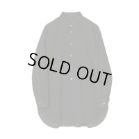 【IRENISA(イレニサ)】MIDDLE LENGTH SHIRT/ D.GRAY