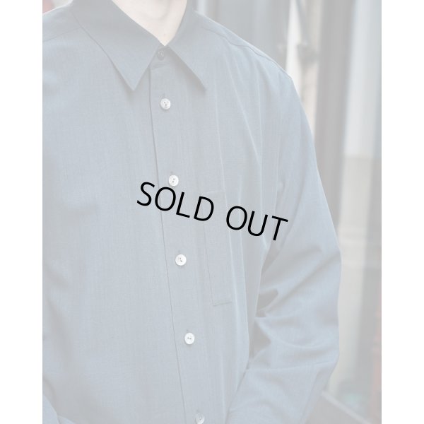 画像5: 【IRENISA(イレニサ)】MIDDLE LENGTH SHIRT/ D.GRAY