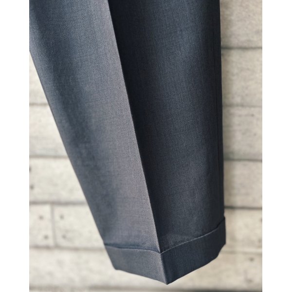 画像5: 【IRENISA(イレニサ)】TWO TUCKS TAPERED TROUSERS/ D.GRAY