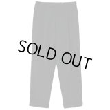 【IRENISA(イレニサ)】TWO TUCKS TAPERED TROUSERS/ D.GRAY