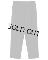【IRENISA(イレニサ)】TWO TUCKS TAPERED TROUSERS/ D.GRAY