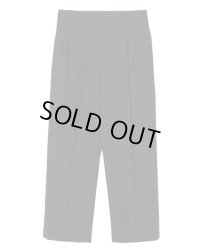 【IRENISA(イレニサ)】TWO TUCKS WIDE TROUSERS/ NAVY