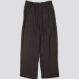 画像1: 【ENCOMING(インカミング)】PULLCORD EASY TROUSER/BROWN (1)