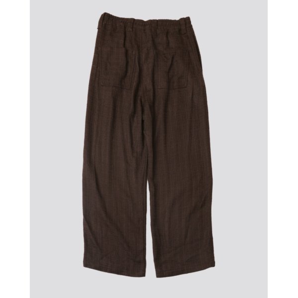 画像2: 【ENCOMING(インカミング)】PULLCORD EASY TROUSER/BROWN