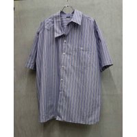 【LES SIX(レシス)】Half Sleeve Slip Shirt 2/ Blue Stripe