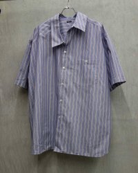 【LES SIX(レシス)】Half Sleeve Slip Shirt 2/ Blue Stripe