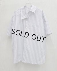 【LES SIX(レシス)】Half Sleeve Slip Shirt 2/ Blue Stripe