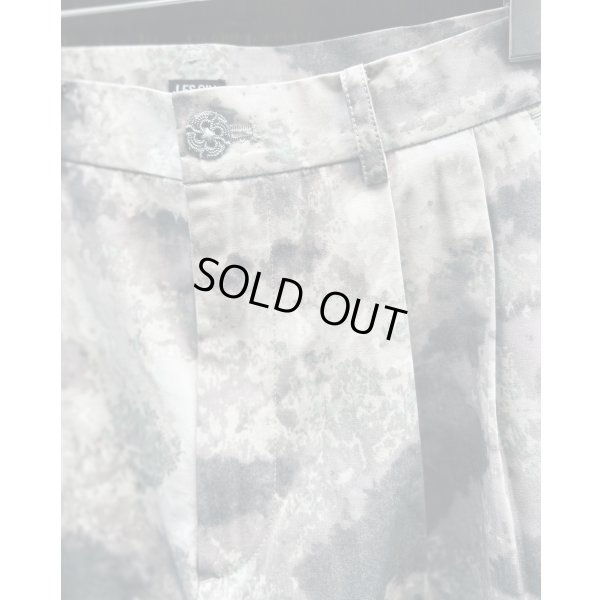 画像2: 【LES SIX(レシス)】Dangerous Camo Weird Pants / Puke