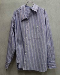 【LES SIX(レシス)】Classic Slip Shirt/ Blue Stripe