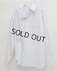 【LES SIX(レシス)】Classic Slip Shirt/ Blue Stripe