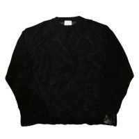 【Kota Gushiken(コウタグシケン)】A Map of the Studio Jumper/ Black