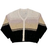 【Kota Gushiken(コウタグシケン)】Broken Lace Border Cardigan/ Cream