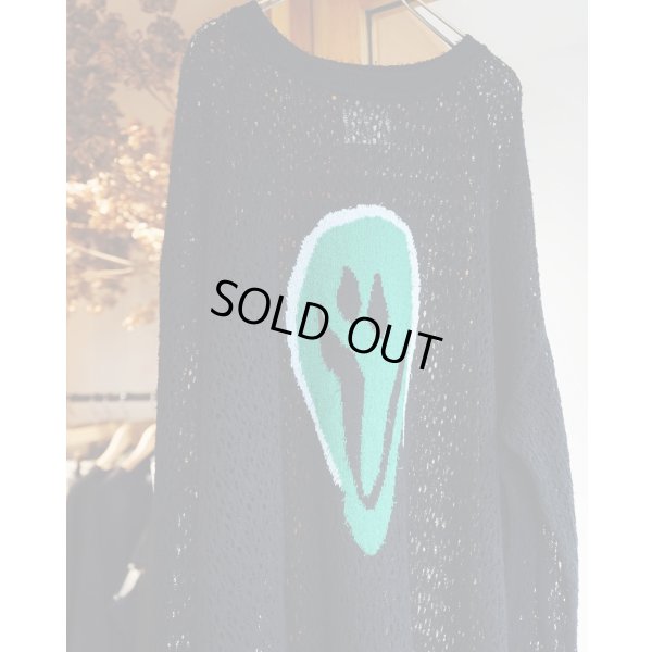 画像3: 【Kota Gushiken(コウタグシケン)】Melted Smile with Frizbee/ Black