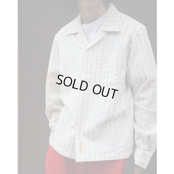 画像7: 【BODE(ボーディ)】LAVENDER SAIL SHIRT/ WHITE×PURPLE