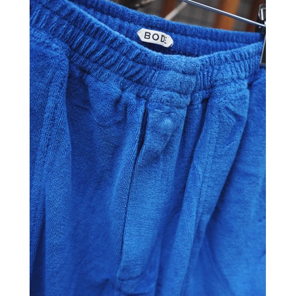 画像2: 【BODE(ボーディ)】Terry Trim Track Pants / Blue